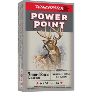 Winchester X708 7mm-08 Rem 140 Grain Power Point 20 Rounds Box