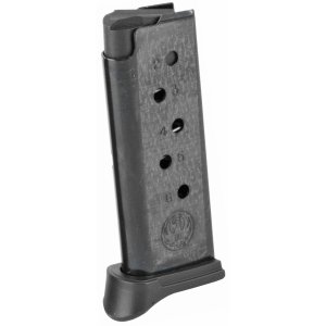Ruger Magazine 380 ACP 6Rd Blue with Finger Rest Fits LCP 90333