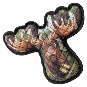 Horn Hunter Moose Head Dog Toy Durable Camo Outdoor Accessory 99155