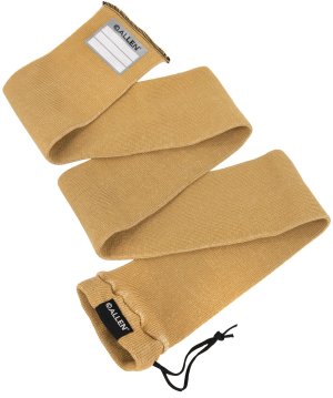 Allen 13172 Firearm Sock Coyote Silicone-Treated Knit 52" L x 3.75" W