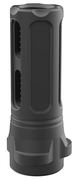 Breek Arms BRK4324 Sentinel Caged Flash Hider 9mm 5/8x24 Black Nitride
