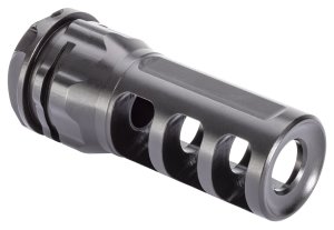 Gemtech ETM 7.62 NATO Muzzle Brake 2.37" Black 5/8-24 Mount - Enhanced Suppressor Alignment