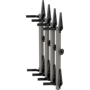 Novix NX-MIN4 Mini Climbing Stick 4pk, 17" Aluminum, Gray, 300lb Rating