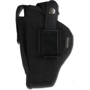Bulldog FSN11 Extreme OWB Holster Black Nylon Ambidextrous Size 11