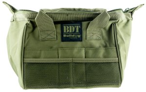 Bulldog BDT405G Tactical Ammo/Tool Bag Green 10 Pockets Zipper