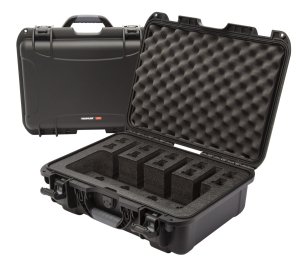 Nanuk 9254UP1 4 UP Pistol Case Black Waterproof Resin Foam