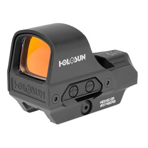Holosun HE510C-GR Elite Open Reflex 1x 2MOA Dot 65MOA Ring Black
