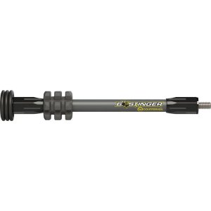 Bee Stinger MicroHex Stabilizer MHX08GY 8 In Stainless Steel Grey