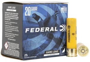 Federal Premium Ammunition Game-Shok H2586 20 Gauge 3 In