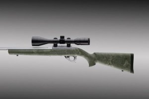 Hogue Ruger 10/22 OverMolded Stock Standard Barrel Ghillie Green 22800
