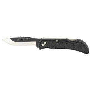 Outdoor Edge OX30C Onyx Lite 3" Folding Knife 420J2 SS Black Handle