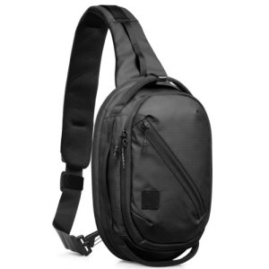 Savior Equipment, Obscura CCW 5L Medium Sling Bag, Black, CCW-SL1208-MD-BK