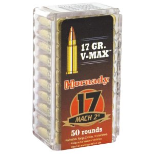 Hornady 83177 .17 HM2 17gr V-Max 2100 fps 50rd Box