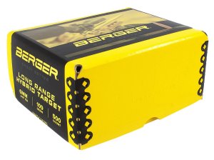 Berger 24785 6mm 109gr Long Range Hybrid Target Bullets 500/Box