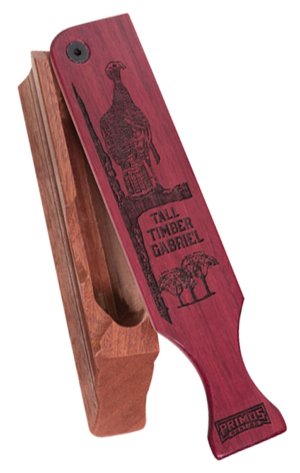 Primos 2915 Tall Timber Gabriel Box Call Sapele Purple Heart Wood