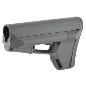 Magpul ACS Mil-Spec Stock Gray Storage Compartments MAG370-GRY