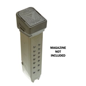 Ghost Inc. GHOGL17LOVIZ-4BLK Mag Extension +4 9mm +3 .40 Black Matte