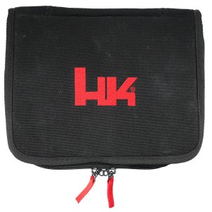 HK 51001075 Pistol Case 11.20 In Black/Red with Zipper
