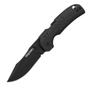 Cold Steel CSFL30DPLC10B Engage 3In AUS-10A Black GFN Handle Blade