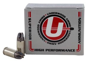 Underwood 876 9mm Luger +P 90gr 1475fps 20rd Copper Jacket