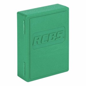RCBS Die Storage Box Model 9889 Green Holds 3 Dies Rust Preventative