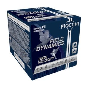 Fiocchi 410HV9 Field Dynamics High Velocity Shotgun Ammo