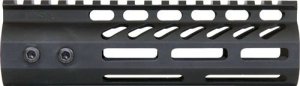 Guntec USA 7MLK 7 Inch MLOK Ultra Light Black Handguard