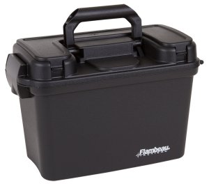 Flambeau 6430SD Tactical Dry Box Black Polymer 13"x6.5"x8.25" Water-Resistant