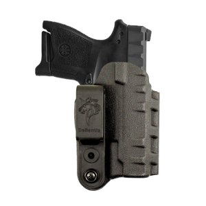 DeSantis 137KJ0XZ0 Slim-Tuk IWB Holster Black Kydex Ambidextrous Clip