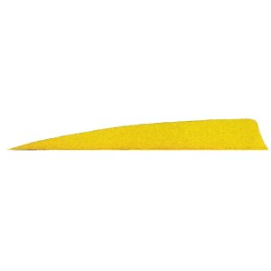 Gateway Shield 500RSSFY-50 Neon Yellow 5 In Feathers 50 Pack