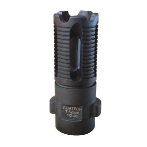 Gemtech 12156 Quickmount Muzzle Brake 30 Cal 7.62mm 1/2x28