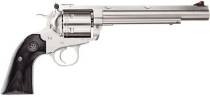 Ruger 0862 Super BlackHawk Hunter, 44 Rem Mag, 7.50" Stainless Steel Barrel, 6rd Capacity, Adjustable Sight, Black Laminate Bisley Grip, Optics Ready