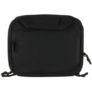Allen Tac-Six Crew Tactical Pistol Case - Black, 600D Polyester, MOLLE System, Lockable Compartments