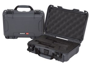Nanuk 909GLOCK7 Graphite Waterproof Dustproof Shockproof Pistol Case