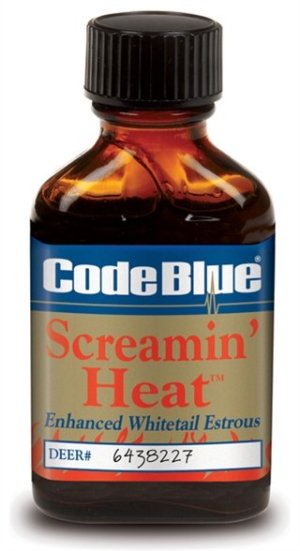 Code Blue Screamin Heat Doe Estrous 1 Ounce Jar OA1226