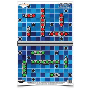 Birchwood Casey 35560 Pregame Self-Adhesive Battle at Sea 12x18 8 Per Pkg