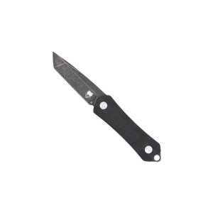 CobraTec Knives Guardian Neck Knife 1.99 In Tanto D2 Steel Tan