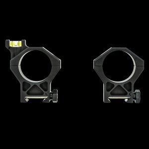 Hawkins Precision Ultra Light Tactical 1913 Picatinny 34mm Scope Rings with Offset Level Cap - HIGH