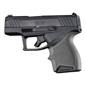 Hogue 18722 HandAll Beavertail Grip Sleeve Slate Grey Rubber