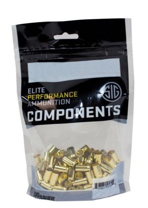 SigArms BP1009 .40 S&W Brass Cases 100 Count Reloading Supplies