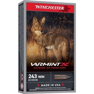 Winchester Varmint X Extreme Point .243 Win 65gr 20 Rounds