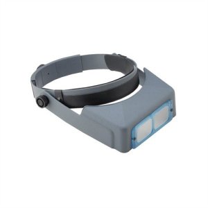 OptiVISOR DA-3 Headband Magnifier, 1.75x Magnification, 14" Focal Length