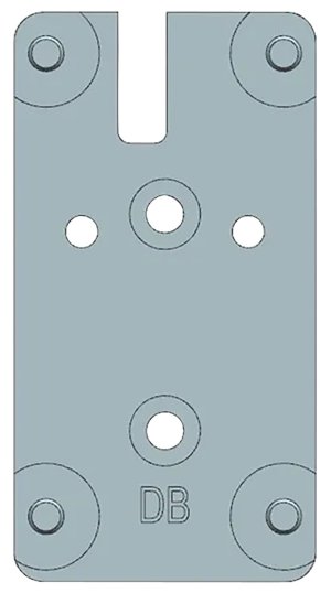 Beretta 92 Optic Plate Kit for Docter Footprint EUS03050 90/92