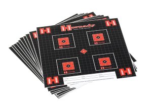 Hornady 9963 Lock-N-Load Target Paper 10 Pack Half-Inch Grid Black Red Whit