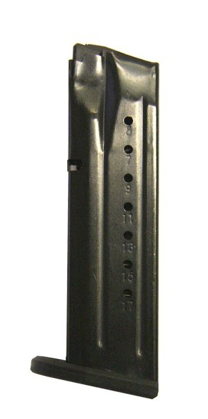 ProMag SMI23 Blued Steel 10rd Magazine, 9mm Luger, Black Oxide Finish, USA Made