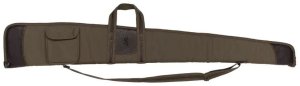 Browning Laredo 52in Shotgun Case Olive Canvas Embossed Leather
