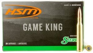 HSM 27013N .270 Win 150gr Sierra GameKing SBT 20 Rounds