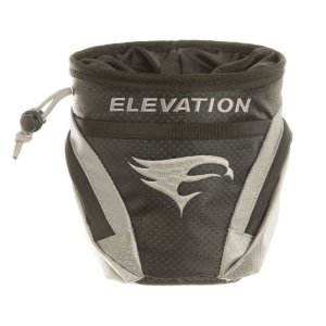 Elevation Core Release Pouch Silver Diamond-Lock Fabric Dual Pockets