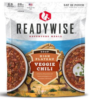 Readywise Rw05011 Outdoor Food KIT High Plateau Veggie Chili Soup RW05-011