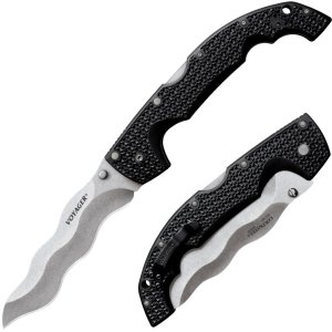 Cold Steel Kris Voyager AUS 10A Blade Tri-Ad Lock Griv-Ex 6061 Al Liners